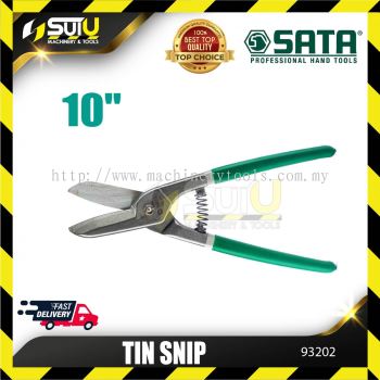 SATA 93202 TIN SNIP 10inch Sharp Cutting