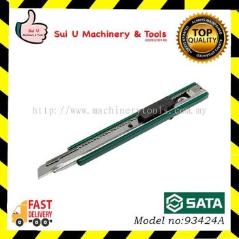 SATA 93424A Zinc Alloy Utility Cutter 13-point 9x80mm