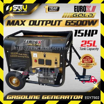 EUROX EGY7502 15HP 4-Stroke Gasoline Generator 6500W