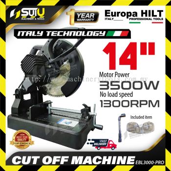 EUROPA HILT EBL3000-PRO / EBL3000PRO 14" Cut Off Machine (Brushless) 3500W000W