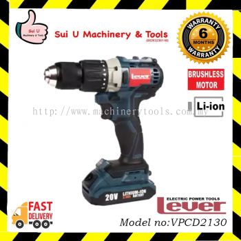 LEVER VPCD2130 / VPCD 2130 Brushless Cordless Impact Drill 20v