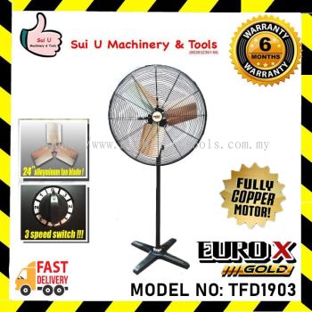 EUROX Gold TFD1903 / TFD 1903 26'' Industrial Stand Fan / Turbo Fan