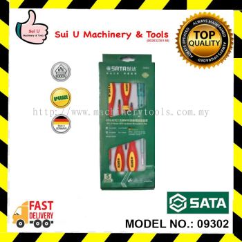 SATA 09302 5PC VDE Insulated Screwdriver Set