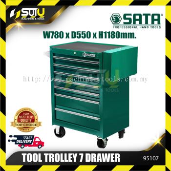 SATA 95107 31inch 7 Drawer Roller Cabinet