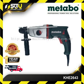 METABO KHE2643 3-Function Rotary Hammer 800W