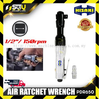 HISAKI PDR650 1/2" Air Ratchet Wrench