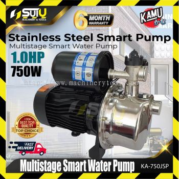 KAMU KA-750JSP / KA750JSP 1HP Stainless Steel Multistage Smart Water Pump 0.75kW 2900rpm