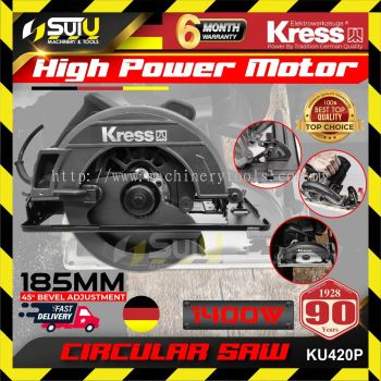 [6 MONTH WARRANTY] KRESS KU420P 185MM Circular Saw 1400W 