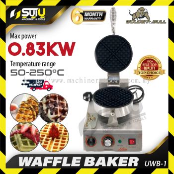 GOLDEN BULL UWB-1 1-Head Waffle Baker Machine