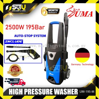 UMA UM-195-M High Pressure Washer 2500W 195Bar