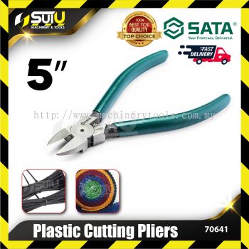 SATA 70641 PLASTIC CUTTING PLIERS 5"