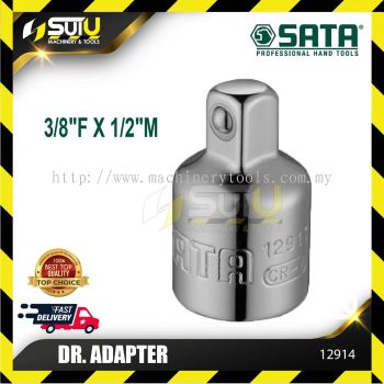 SATA 12914 Dr Adapter 3/8"F X 1/2"M