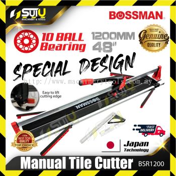BOSSMAN BSR1200 48" 1200MM Aluminum Manual Tile Cutter