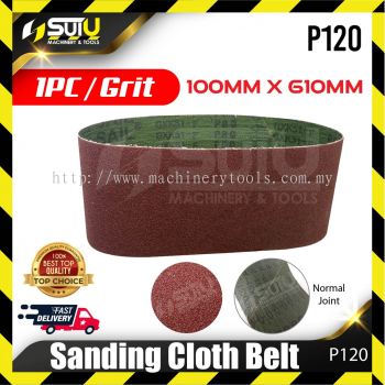 Sanding Cloth Belt P120 (100mm x 610mm)