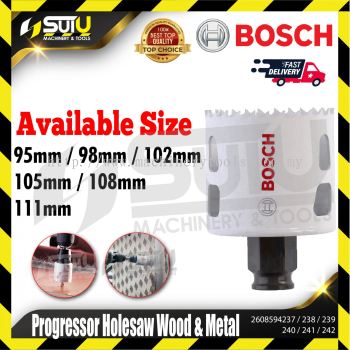 BOSCH 2608594237 /238/ 239/ 240/ 241/ 242 Progressor Holesaw for Wood & Metal (95mm - 111mm)