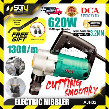 DCA AJH32 Electric Nibbler 620W 1300/min