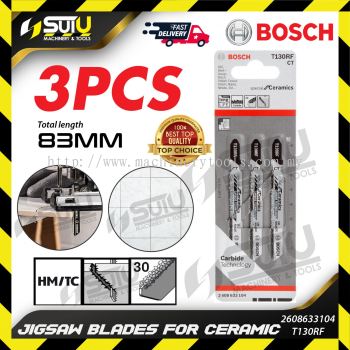 BOSCH 2608633104 (T130RF) Jigsaw Blades For Ceramic (3pcs)