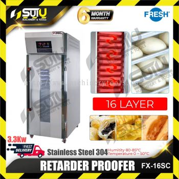 FRESH FX-16SC (s/s) 16 Layers Retarded Proofer / Fermenting Box 3.3kW