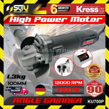 [ 6 MONTH WARRANTY ] KRESS KU700P 4" 100MM Angle Grinder 760W