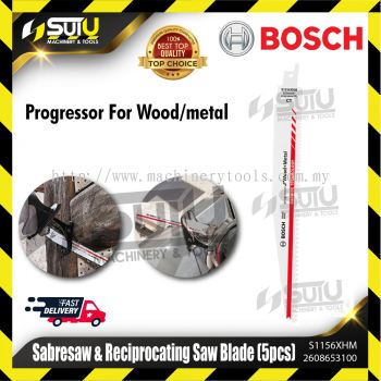 BOSCH 2608653100 (S1156XHM) Sabresaw & Reciprocating Saw Blade For Wood & Metal (225 x 25 x 1.25mm)