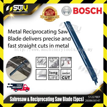 BOSCH 2608658147 (S1227BEF) Sabresaw & Reciprocating Saw Blade (5 pcs)