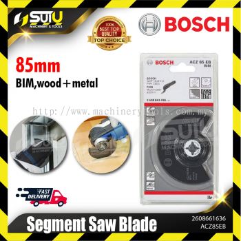 BOSCH 2608661636 (ACZ 85 EB) 85MM BIM Segment Saw Blade (Wood + Metal)