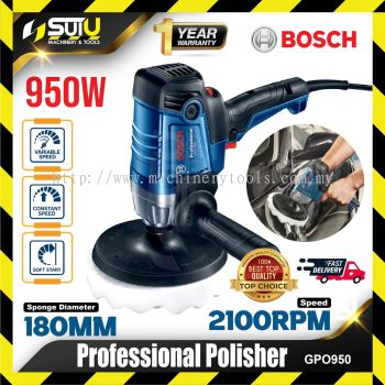 BOSCH GPO950 / GPO 950 180MM Professional Polisher 950W 2100RPM