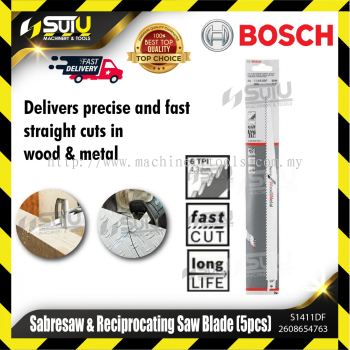 BOSCH 2608654763 (S1411DF) Sabresaw & Reciprocating Saw Blade (5 pcs)