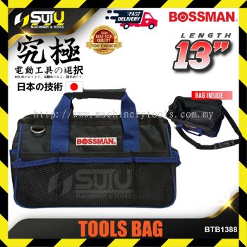 BOSSMAN BTB1388 13" Canvas Tools Bag