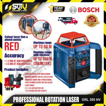 BOSCH GRL 350 HV / GRL 350HV / GRL350HV Professional Red Line Rotation Laser (0601041S40)