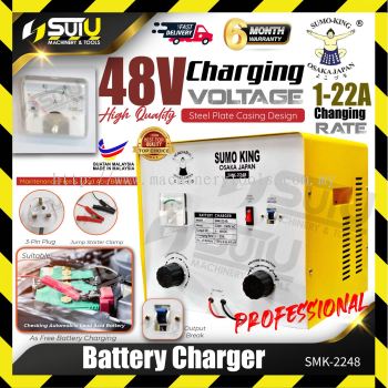 SUMO KING SMK2248/SMK-2248 6-48V Professional Battery Charger 22A