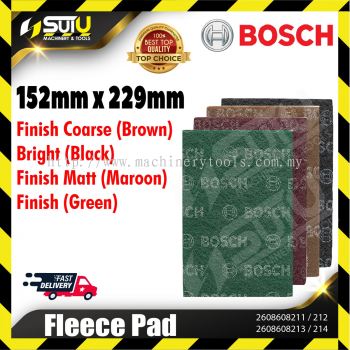 BOSCH 2608608211/ 212/ 213/ 214 5PCS Fleece Pad (152x229mm)