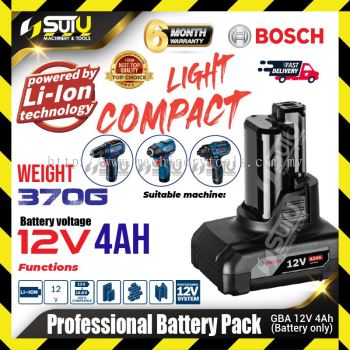 BOSCH GBA 12V / 1600A00F71 12V 4.0Ah Professional Li-ion Battery
