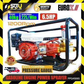 EUROX PPQ4508S 6.5HP Gasoline Engine Power Sprayer 1200RPM
