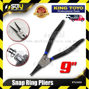 KING TOYO KT230SS 9" Snap Ring Pliers