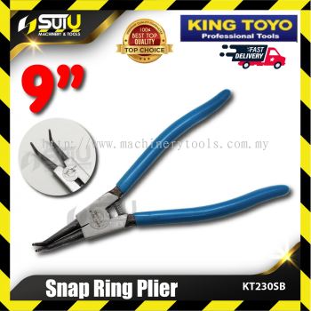 KING TOYO KT230SB / KT-230SB 9" Snap Ring Plier