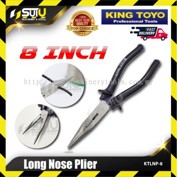 KING TOYO KTLNP-8 8 INCH Long Nose Plier