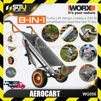 WORX WG050 Aerocart 8-IN-1 Wheel Barrow / Yard Cart / Dolly