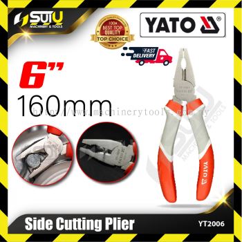 YATO YT-2006 / YT2006 1PCS 160MM 6" Side Cutting Pliers