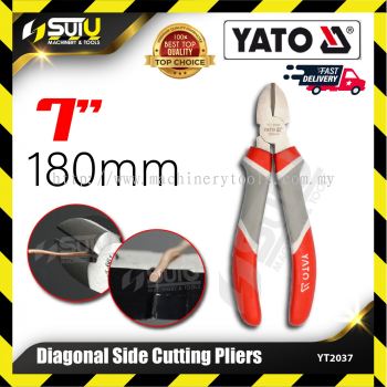 YATO YT-2037 / YT2037 1PCS 180MM 7" Diagonal Side Cutting Pliers