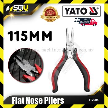 YATO YT-2085 / YT2085 1PCS 115MM Flat Nose Pliers