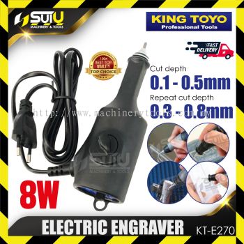 KING TOYO KT-E270 / KTE270 / EE270 Electric Engraver 8W