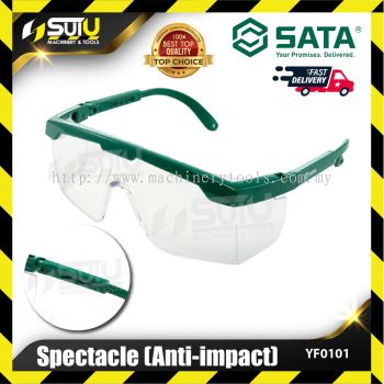 SATA YF0101/ YF-0101 1PCS Spectacle / Safety Googles/ Eye Protector (Anti-impact / Fog)