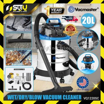 VACMASTER VQ1220SC 20L 3in1 Vacuum Cleaner 1250W (Wet / Dry / Blow)