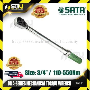 SATA 96411 3/4" 110-550NM Dr. A-Series Mechanical Torque Wrench