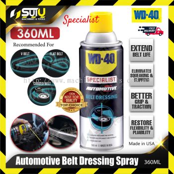 WD-40 360ML Specialist Automotive Belt Dressing Spray