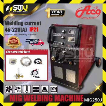 ACO MIG 250J / MIG250J MIG Inverter Welding Mahcine with Accesories