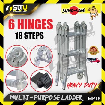 SUMO KING MP18 6 Hinges 18 Steps Multi-Purpose Ladder