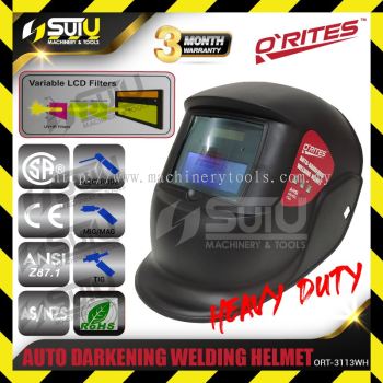 O'RITES / ORITES ORT-3113WH / ORT3113WH Heavy Duty Auto Darkening Welding Helmet