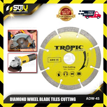 TROPIC ADW-4S / ADW4S 4" Diamond Wheel Blade for Tiles Cutting